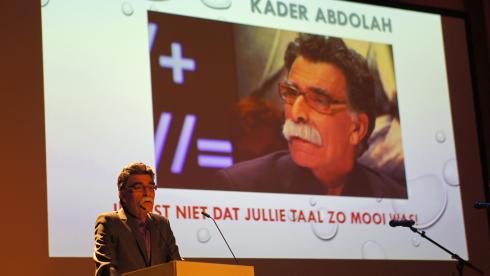 Kader Abdolah: 'Door het Nederlands ben ik een nieuwe man geworden.'